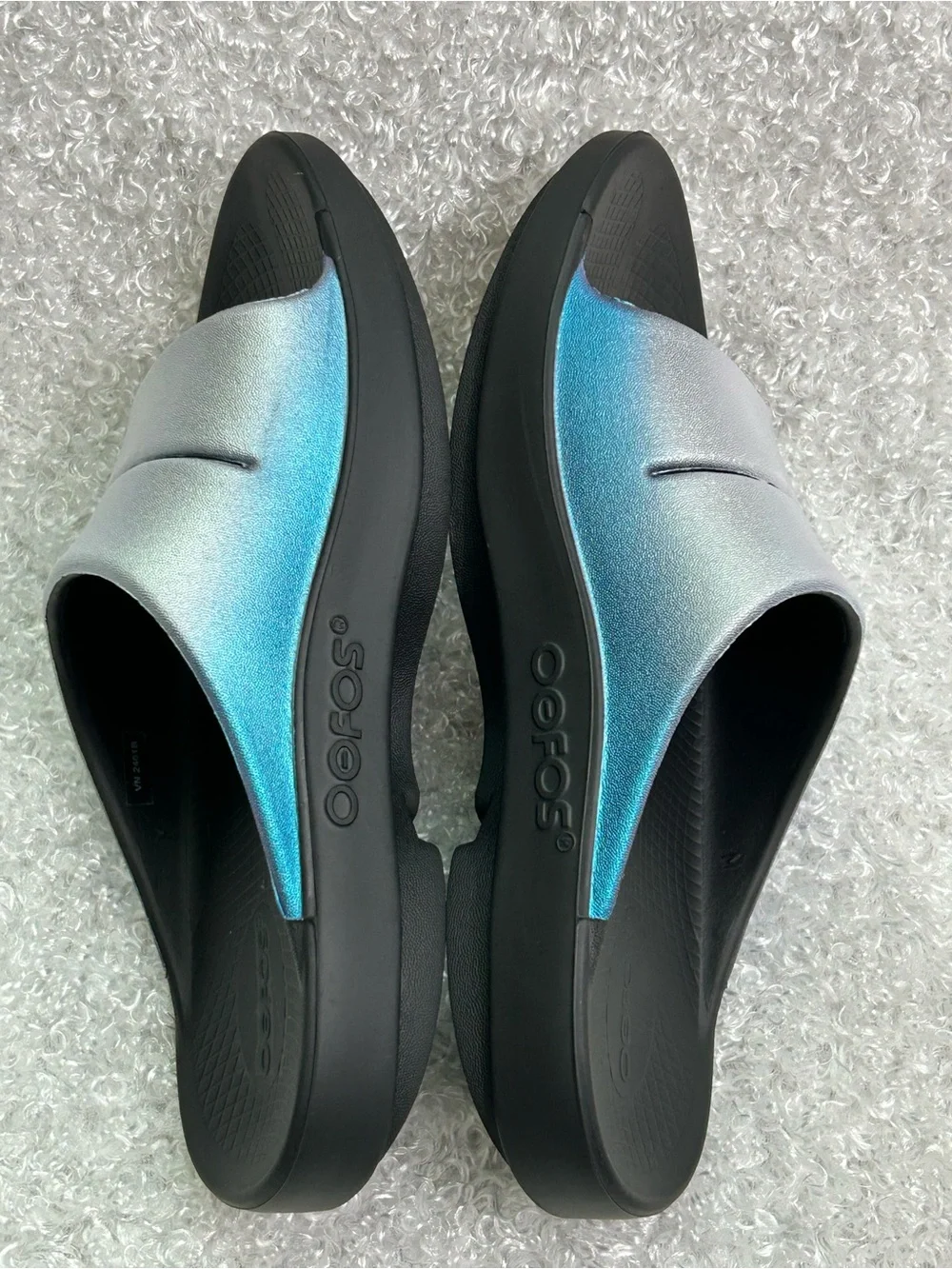 OOFOS Womens Luxe Slide Sandals